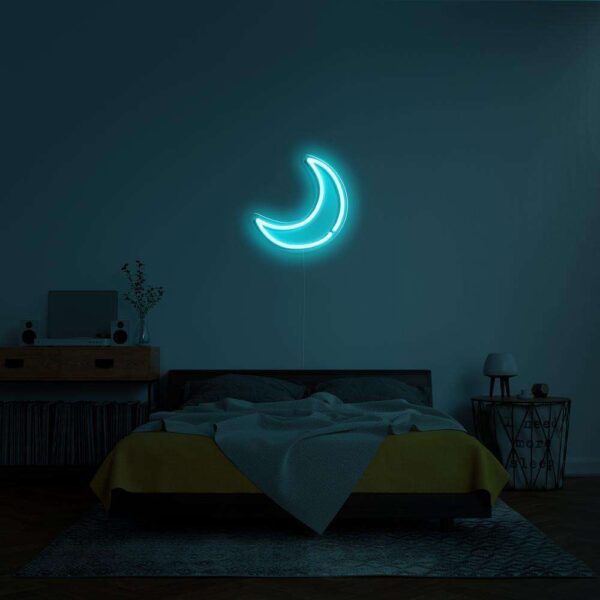 Moon Neon LED Sign