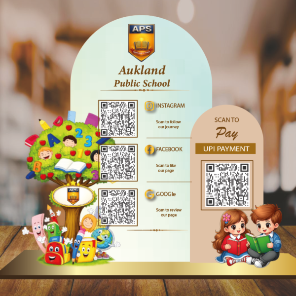 4 QR STANDEE